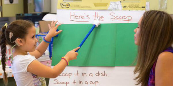 Developing literacy skills in bilingual deaf children in Los Angeles area