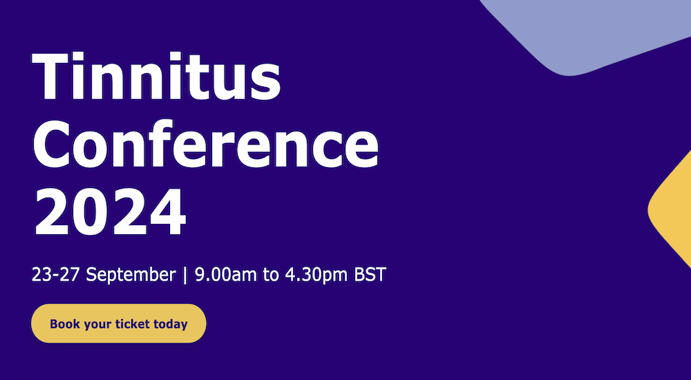 Tinnitus Conference 2024 is a few days away! You can still book.