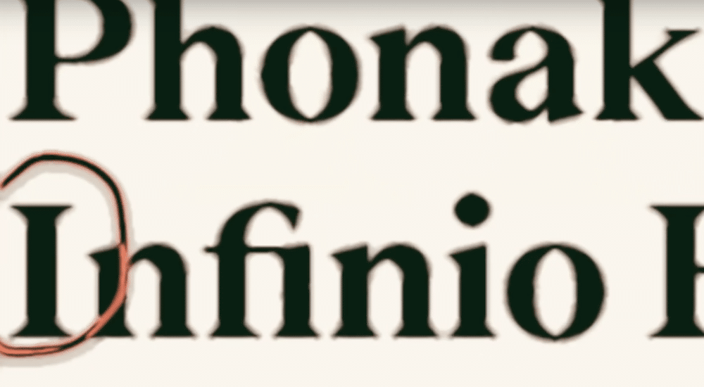 Phonak Infinio,Sonova,Marketing naming product